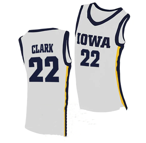 Изготовленные на заказ футболки Hawkeyes #22 Caitlin Clark #15 Keegan Мюррей #24 Gabbie Marshall #25 Monika Czinano