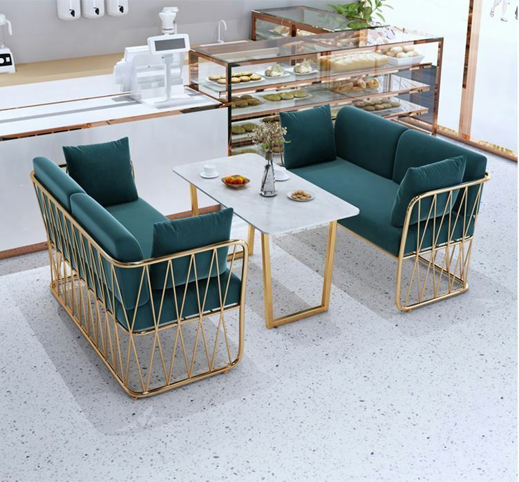Coffee Table Living Room Furniture Modern Marble Round Coffee Table Set Small Side Tea Coffee Chair Table