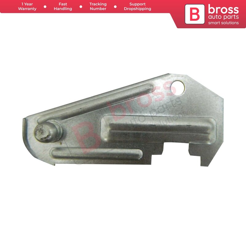 Bross Auto Teile BWR5006 Elektrische Power Fensterheber Clip, Metall, Verbindung Blatt Links Türen für Vauxhall Opel Astra