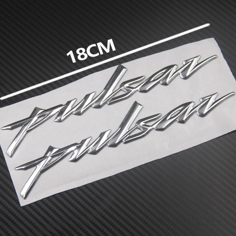 Motocicleta 3D Emblemas decalques, adesivo, acessórios de modificação, Bajaj Pulsar 200 NS Pulsar-NS200 Pulsar125, 135, 150, 160, 180