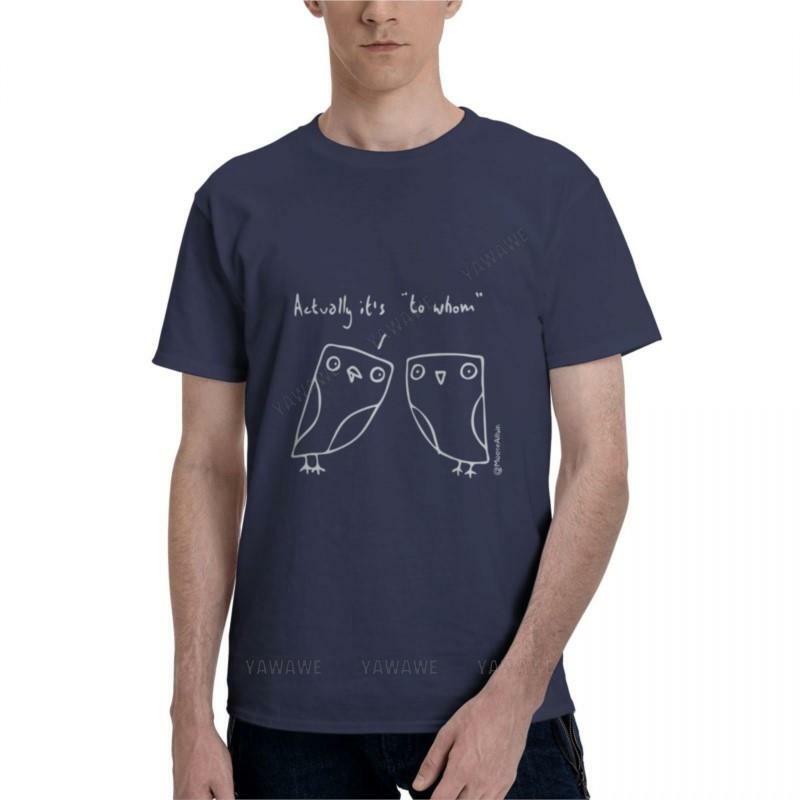 Aan Wie Cartoonessential T-Shirt Oversized T-Shirts T-Shirts Voor Mannen Heren Effen T-Shirts Op Maat T-Shirt