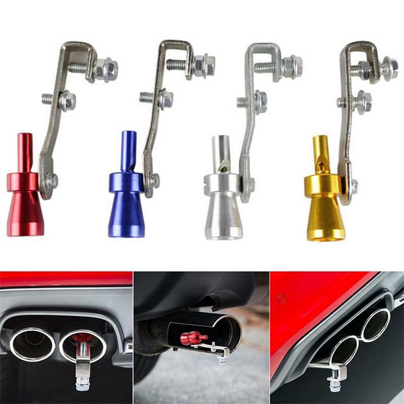S/M/L/XL Vehicle Refit Device Exhaust Pipe Turbo Sound Whistle Car Turbmuffler Universal Sound Simulator Car Turbo Sound Whistle