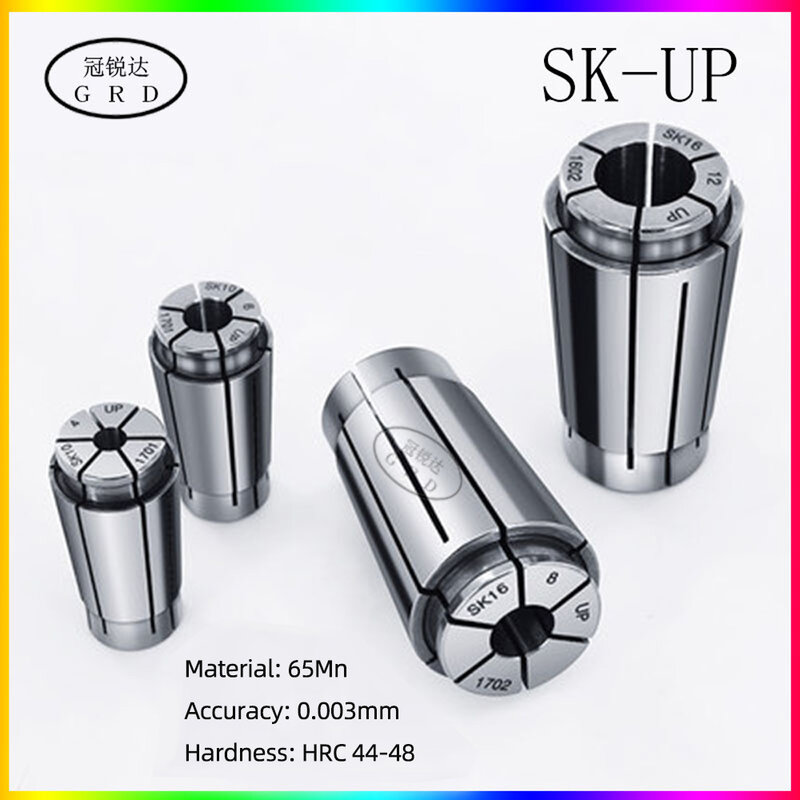 Portaherramientas de mandril SK06 SK10 SK16 SK20 SK25, rango de abrazadera de 1-25mm, pinzas SK, centro de mecanizado CNC, portaherramientas SK6