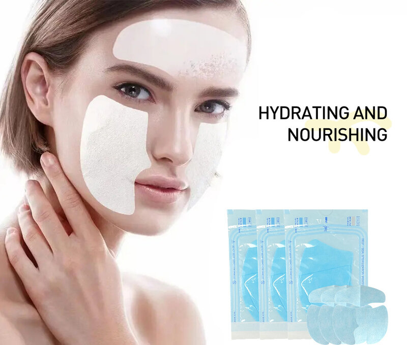 Rozpuszczalne w maska kolagenowa liftingu Anti-Aging skóra foliowa do pielęgnacji usuwają ciemne koła odżywiają maskę o wysokiej kolagen hydrolizowany