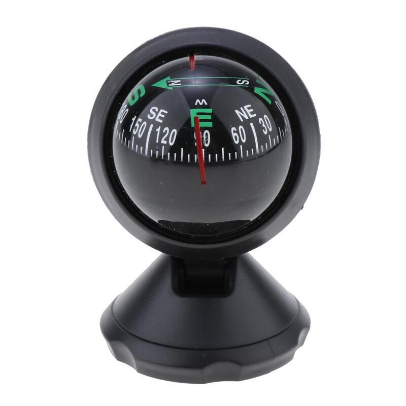 ABS Compass Ball Dashboard Mount Navigation for Car Truck Vehicle