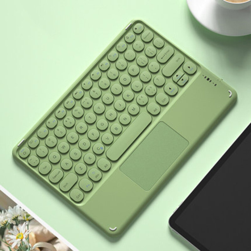 B.O.W Keyboard Sentuh Universal untuk Tablet 9 Inci-11 Inci, Keyboard iPad untuk Air 1/2, iPad Pro 10.2 "10.5" 10.9 "11"