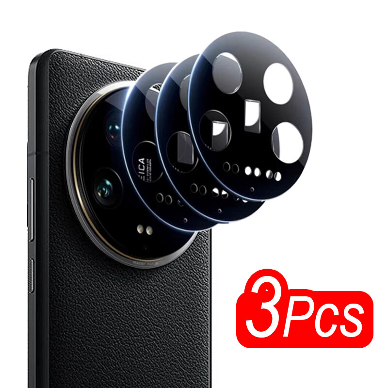 3Pcs 3D Camera Screen Protector Case For Xiaomi 14 Ultra Xiaomi14 Pro Mi 14Ultra 14pro Xiaomi14ultra 5G Lens Protective Glass