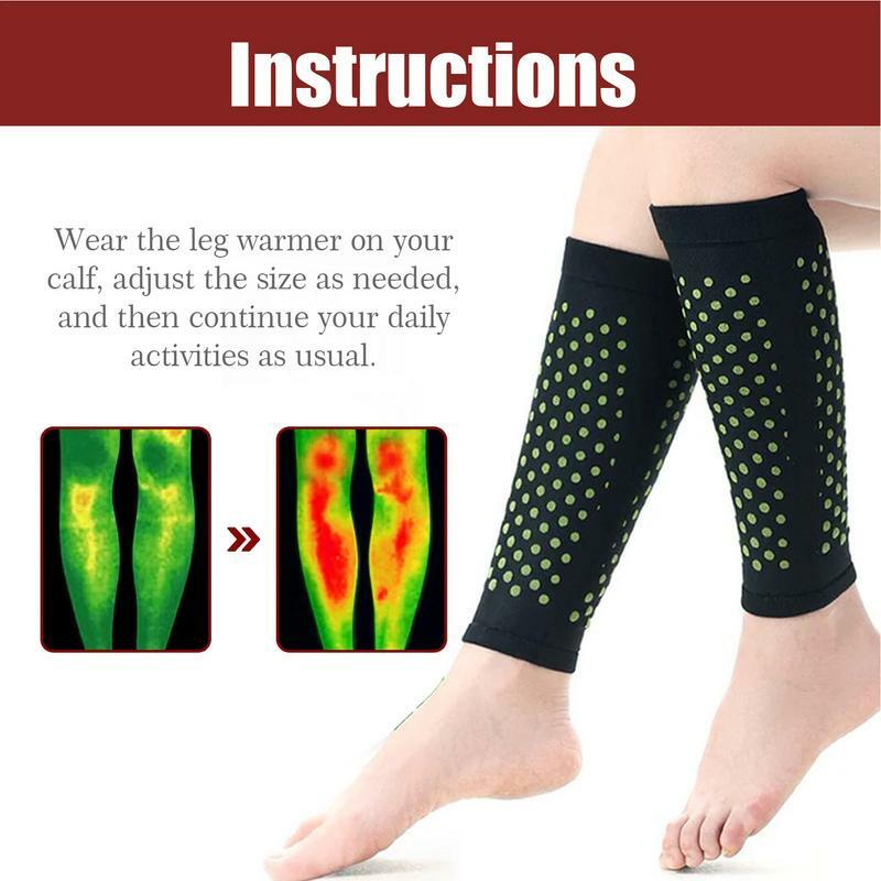 Knee Compression Sleeve Self-Heating Knee Sleeves Mugwort Knee Pads Wormwood Self-Heating Knee Pads Heating Leg Cover For Men