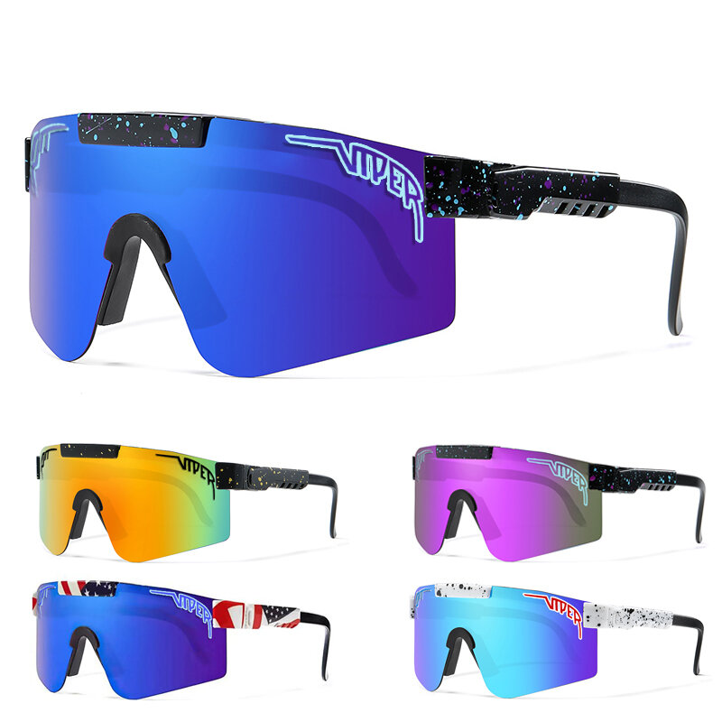 Pit Viper occhiali da ciclismo occhiali da sole da esterno MTB uomo donna occhiali sportivi UV400 occhiali da bicicletta senza scatola