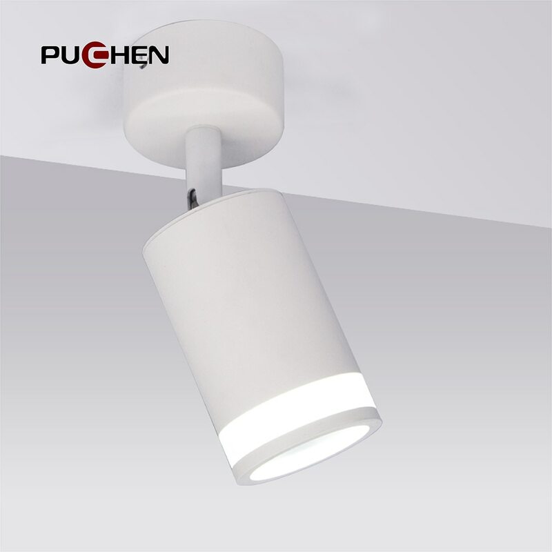 Puchen – Spot lumineux LED avec technologie COB, montage en Surface, éclairage d'intérieur, luminaire de plafond, idéal pour une cuisine, un salon ou une chambre à coucher