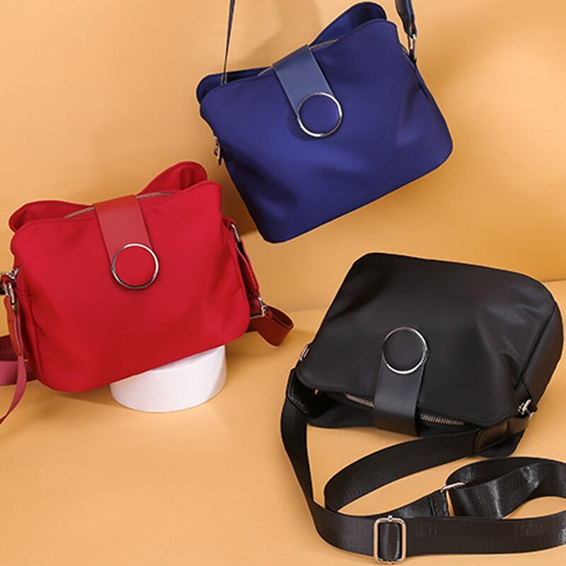 Retro Waterproof Shoulder Bag Women Wild Messenger Bag Simple Bag Daily Handbag Wallet