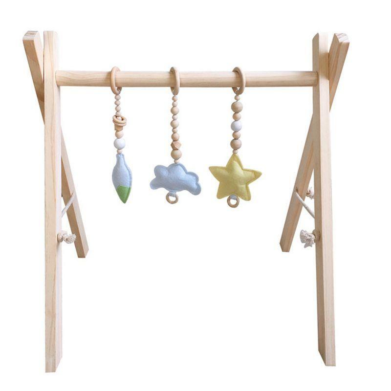 赤ちゃん幼児木製プレイジムフィットネスフレームラック保育園感覚インタラクティブおもちゃ