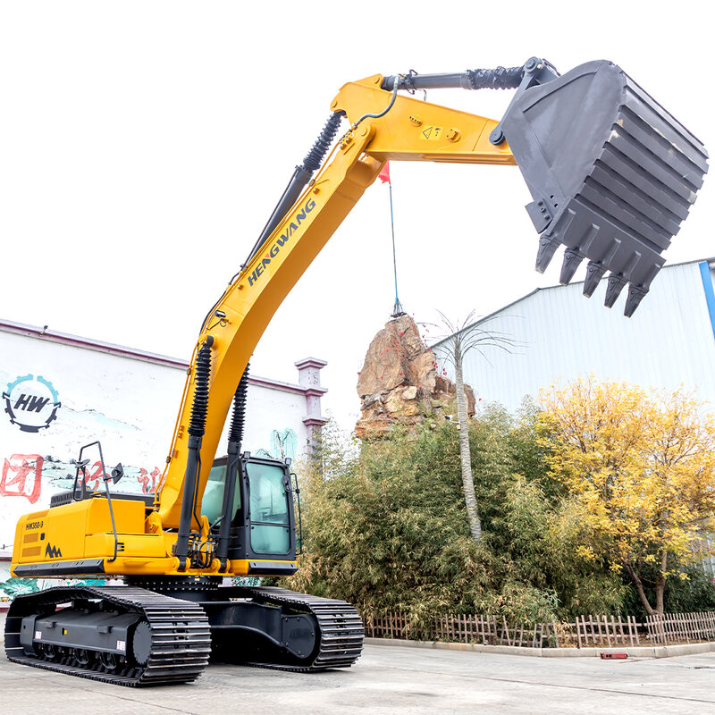 Excavadora grande de 38 toneladas, maquinaria de movimiento de tierra, marca China, a la venta