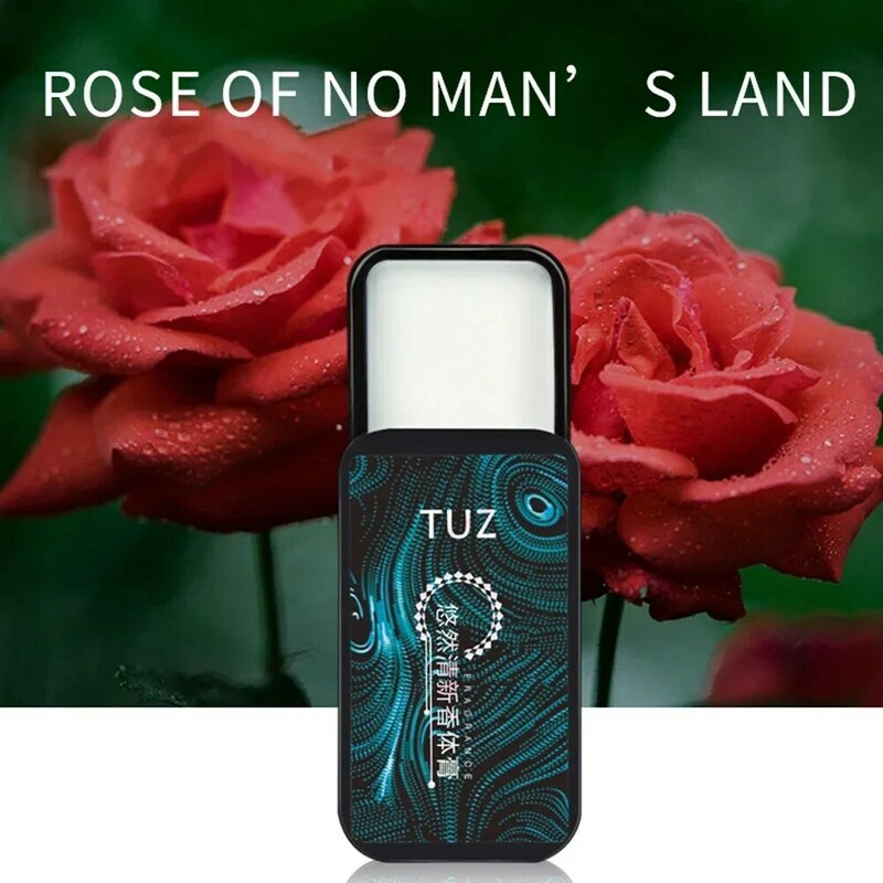1pcs Men Solid Perfume Ladies' Balm Natural Fresh Fragrance Deodorant Solid Perfume Fragrances Body Antiperspirant Portable Gift