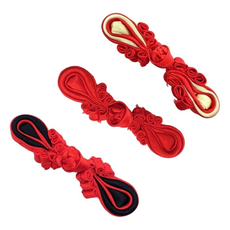 Boucle Cheongsam chinoise, attache à nœud traditionnel, boutons à nœud chinois, outil bricolage