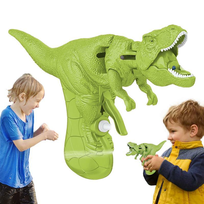 Brinquedos aquáticos com cabeça giratória, esguicho de água interativo, brinquedos de praia de dinossauro, coordenação do olho manual, verão