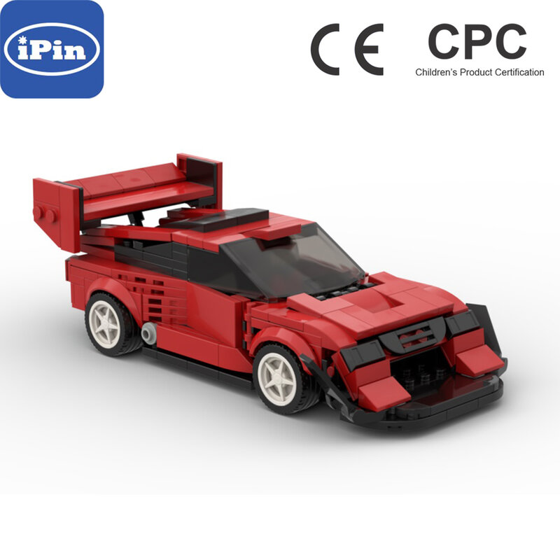 MOC-43640 Sports Car Building Block Technology Assembly Electronic Drawing High TechToys Kids Christmas Gifts