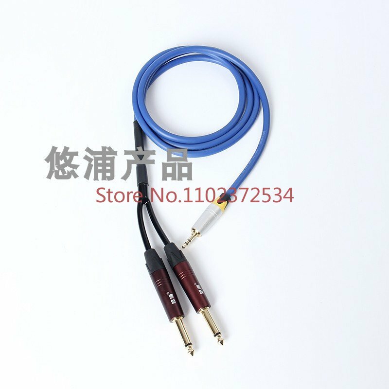 Youpu 3.5mm audio cable, mobile phone audio mixer connecting cable, double 6.5 audio cable, pure copper wire