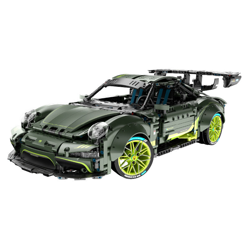 Technical Sports Rc Race Cars Building Sets Moc Remote Control Vehicle Model Children Toys Gift Kid Birthday Gift