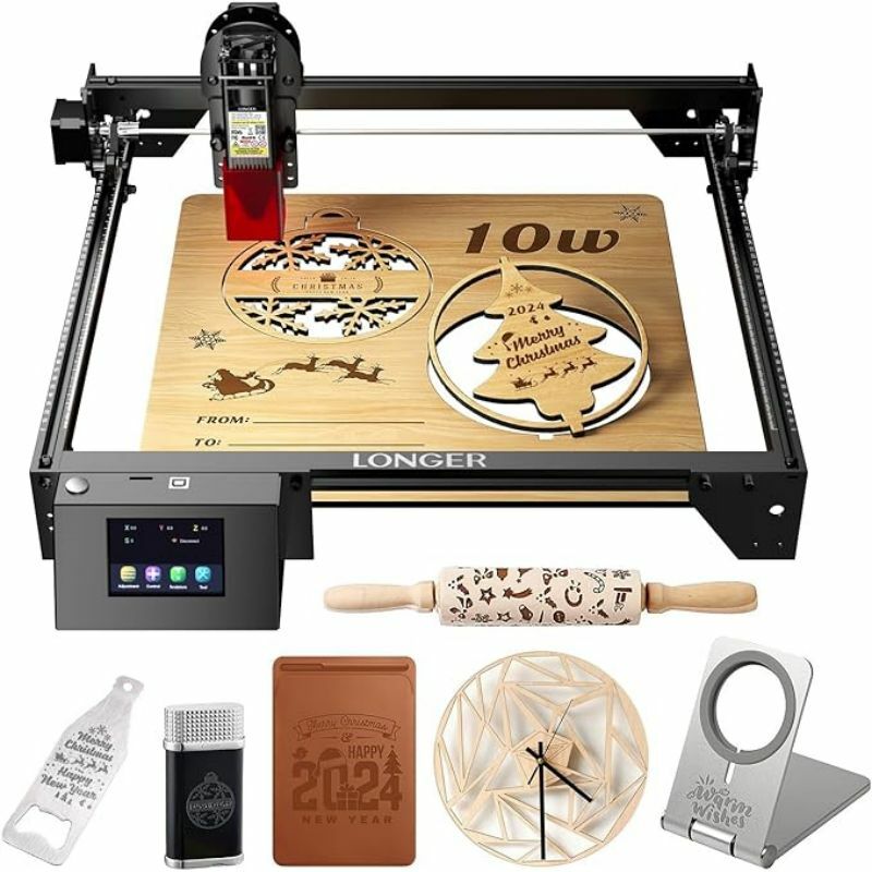 Longer official Ray5 5W 10W 20W laser engraver cutting machine CNC lazer engraving tool DIY logo printer  for glass metal wood