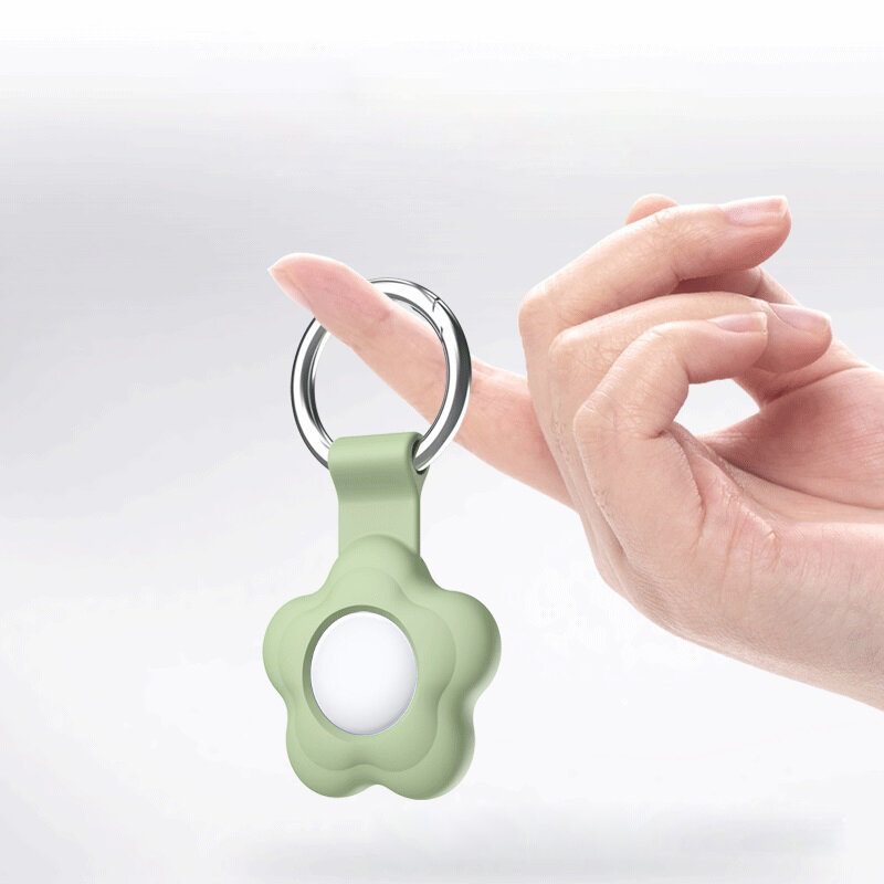 Чехол-брелок для Apple Airtag, силиконовый защитный чехол с кольцом для ключей, чехол для Airtag, трекер, локатор, устройство, защита от потери, чехол с биркой