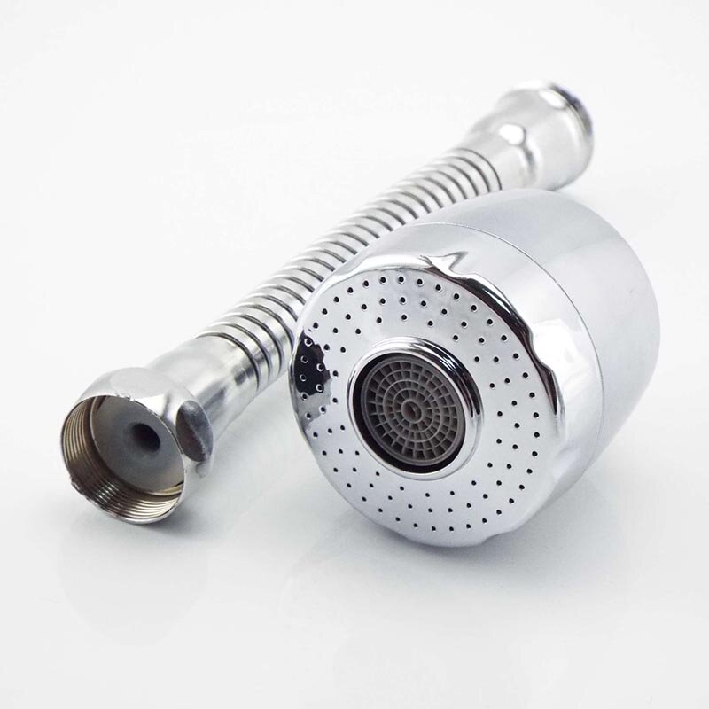 Rubinetto flessibile regolabile a 360 ° gorgogliatore rubinetto filtro a risparmio idrico ugello diffusore aeratore adattatore universale accessori da cucina