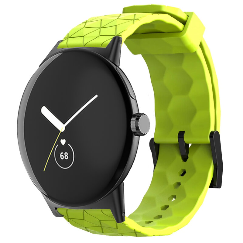 Siliconen Band Voor Google Pixel Horloge 2 Horlogeband Correa Vervanging Voor Google Pixel Horloge 1 41Mm Sportband
