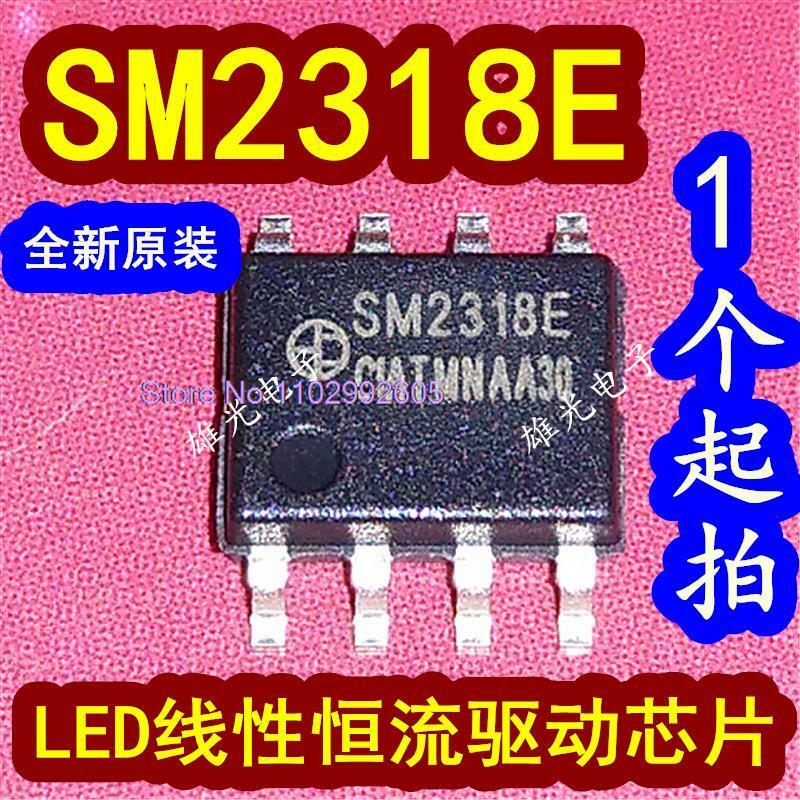 Sm2318e sm2318 sop8 LED、50ピース/ロット