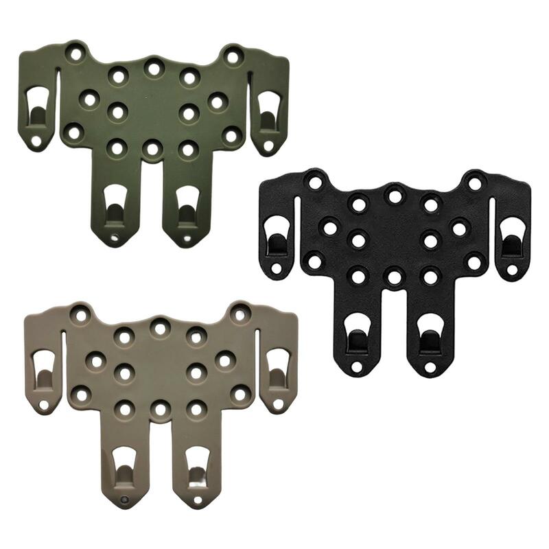 Molle Adapter Plate Fast Fit Buckle Accessories Molle Replacement Assembly speed clips Platform for Hunting Platform