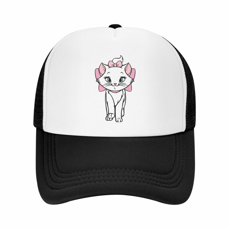 Berretto da Baseball personalizzato Marie Cat uomo donna cappello da camionista gattino carino traspirante all'aperto