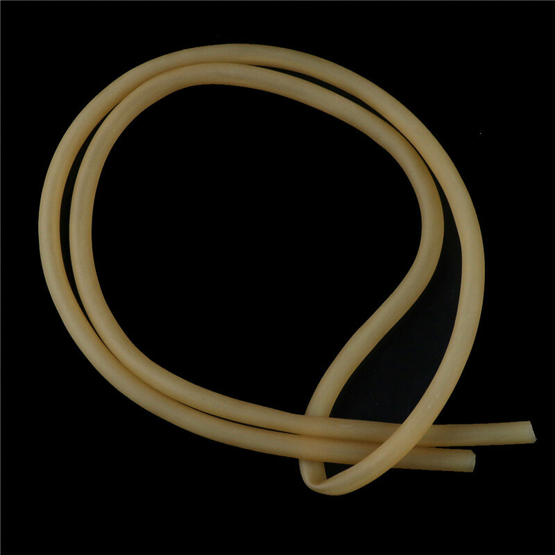 1m 4*6mm/6x9mm medizinischer Gummis ch lauch Bernstein Latex schlauch Entlüftung srohr chirurgisches elastisches Seilband