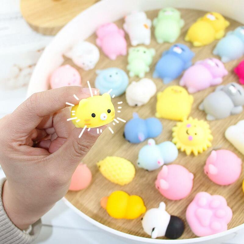 Soft Animal Antistress Toy Cute Mochi Squish Squeeze Cool Toy Things Kids Stress Toy Toys Interesting Anti Funny M1M8