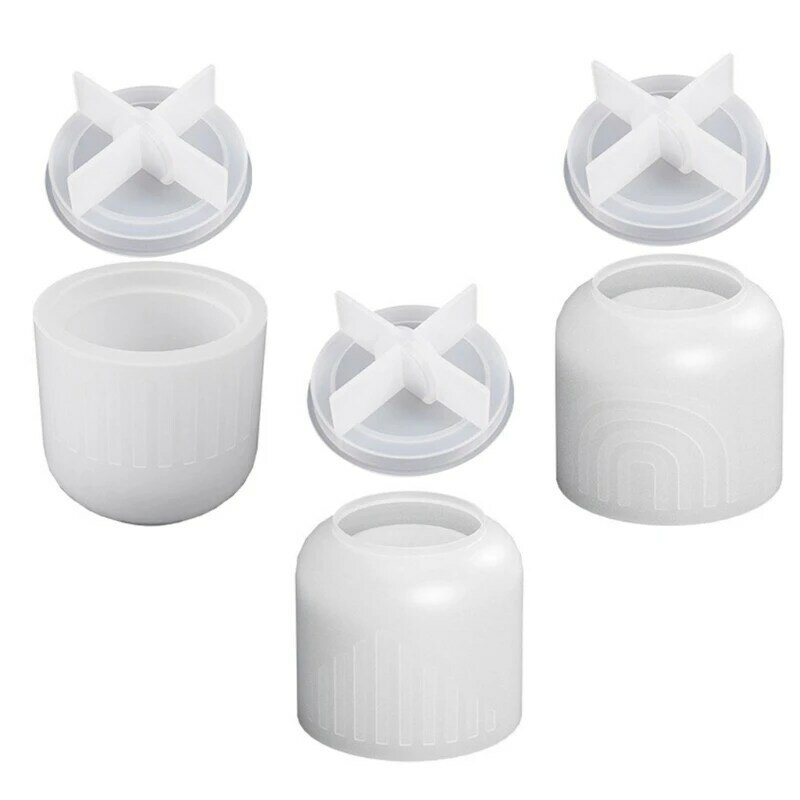 Силиконовые формы для чашек для свечей, силиконовые формы для ящиков для хранения, формы для литья из смолы, идеальный подарок