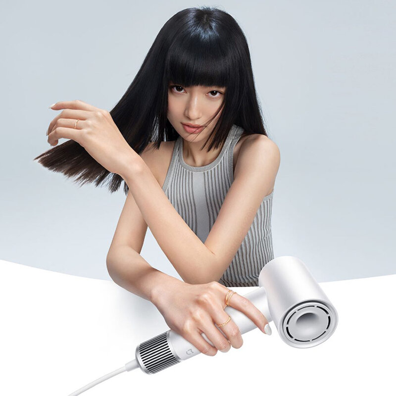 Xiaomi Mijia H501 Hoge Snelheid Anion Haardrogers Windsnelheid 62 M/s 1600W 110000 Rpm Professionele Haarverzorging Snel Drye Negatief Ion