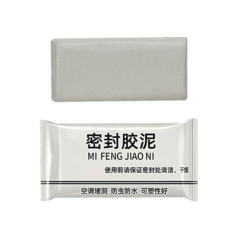 1/4 White Sealing Clay Water Proof Insect Proof Smoke-proof Wall Hole Sealing Cement Clay Sealant For Wall/air Conditioning Hole