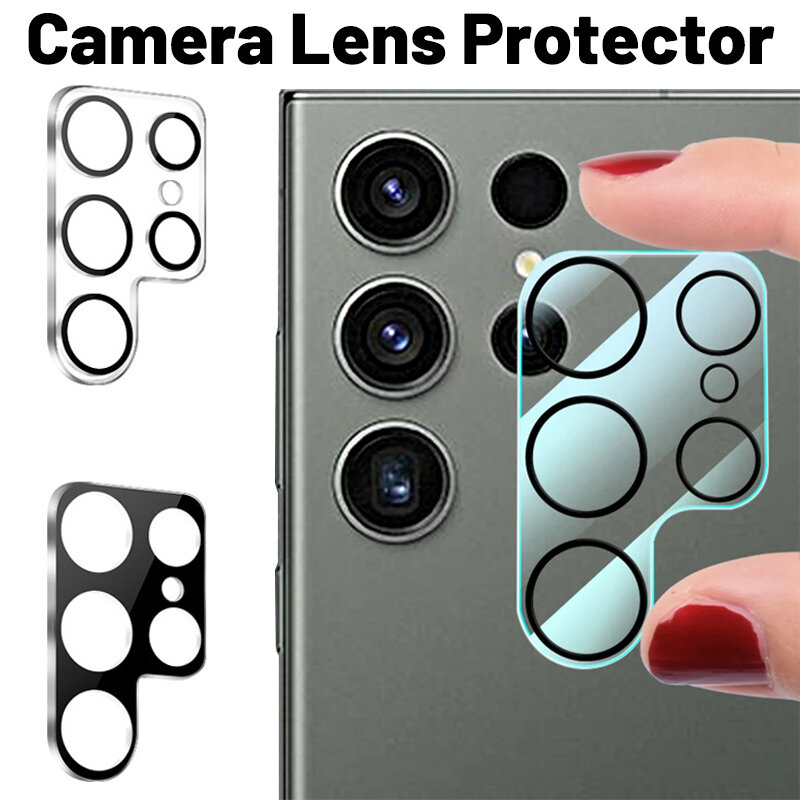 5/1Pcs for Samsung Galaxy S23 Ultra Camera Len Temered Glass HD Galss Lens Film Screen Protector for Galaxy S23 Plus Accessories