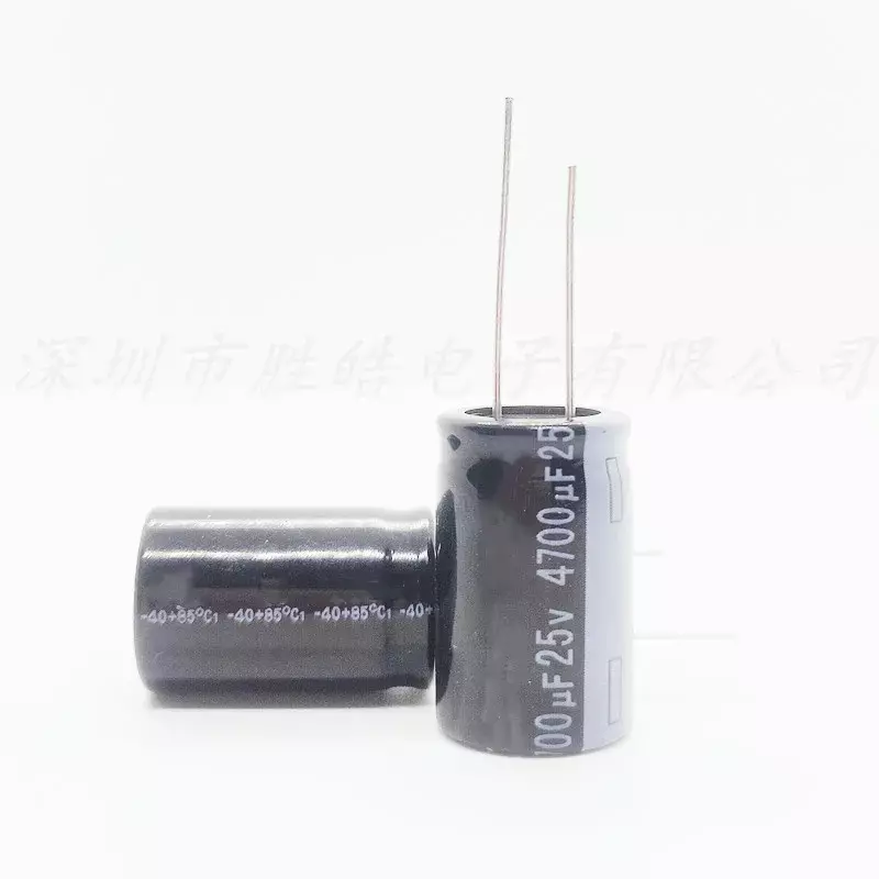 (5 шт.) 25 в 4700 мкФ объем: 16*25 мм алюминиевый электролитический конденсатор высокого качества