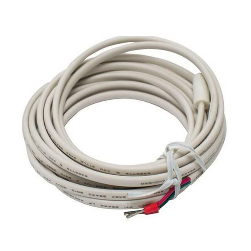 Sensor Probe 18mm X 5mm Rubber NTC 10K 3meter Cable Floor Heating Thermostat Durable Waterproof Probe For Electric Heating Film