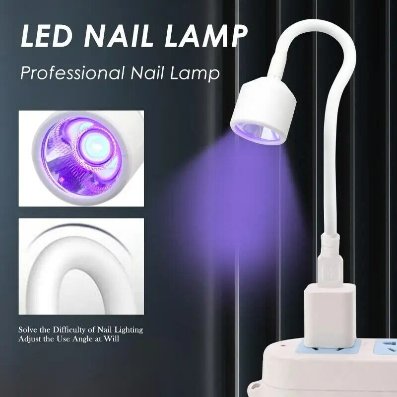 Mini Usb Nail Drying Lamp Uv Led Nail Dryer for Manicure Fast Curing Gel Nail Polish Professional Nail Lamp Machine Salon Tools