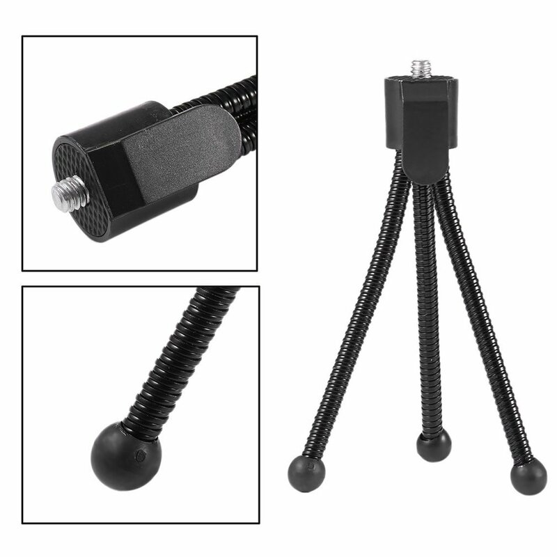 Universal Flexible Mini Portable Metal Tripod Stand Holder For Digital Camera Mini DV Projector Travel Accessory