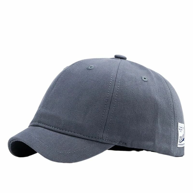 หมวกเบสบอลแฟชั่นปีกสั้นปรับได้หมวกหมวกกันแสงแดดกันแดดผ้าคอตตอนแห้งเร็วหมวกพ่อกอล์ฟผู้ชายผู้หญิง
