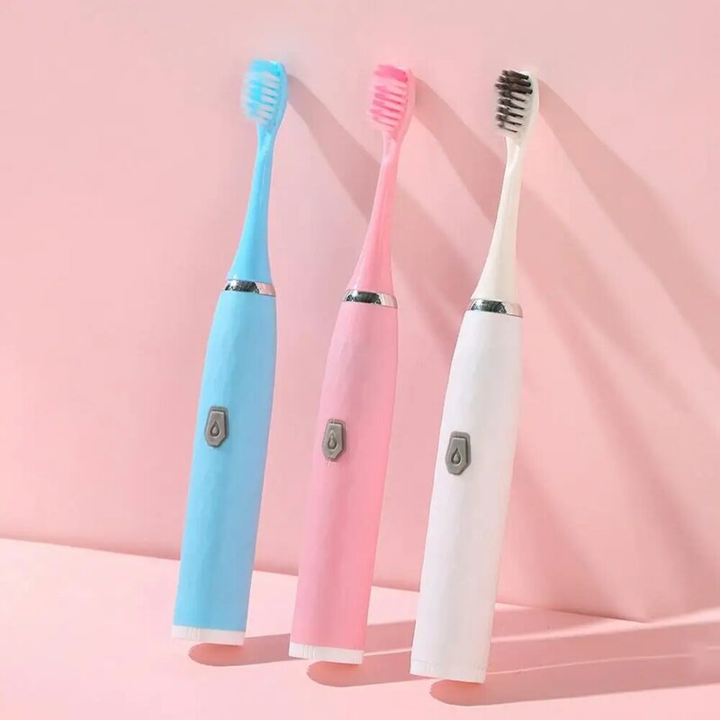 ABS  Functional Household Adult Vibrating Toothbrush Eco-friendly Automatic Toothbrush Long Lifespan   for Travel