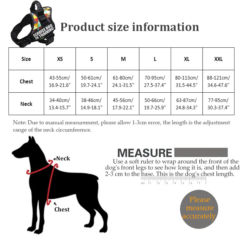 Arnês de nylon personalizado, Arnês reflexivo e ajustável para cães pequenos e médios e grandes, sem puxar, Dropshipping, K9