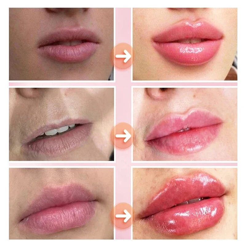 Сыворотка для губ с пухлым эффектом, увеличение эластичности губ, мгновенное увеличение объема, эфирное масло для уменьшения мелких линий, восстановление, питание, пикантная красота, уход за губами