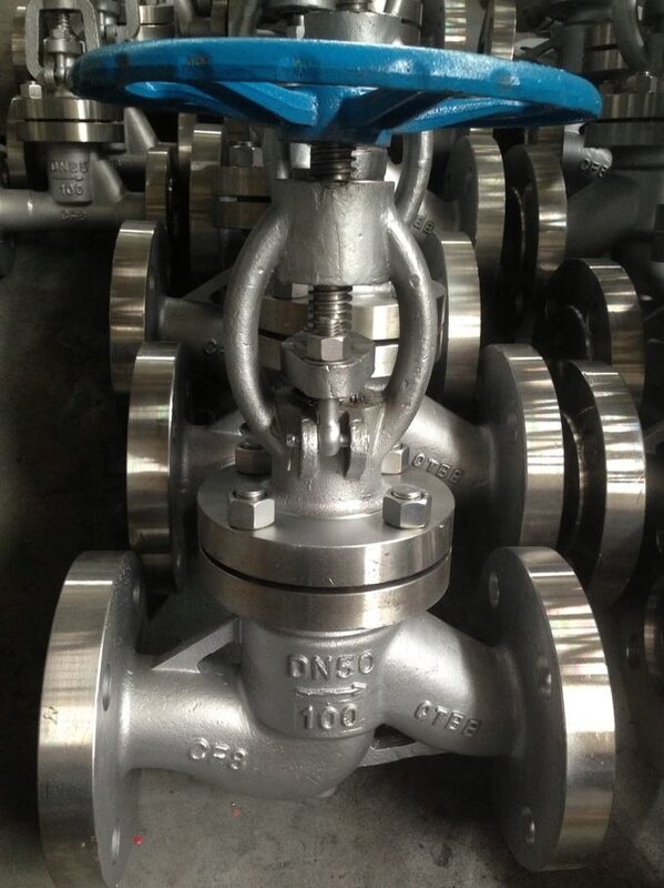 Flanged No Leak Stainless Steel Ss 304 Bellow Seal Globe Valve