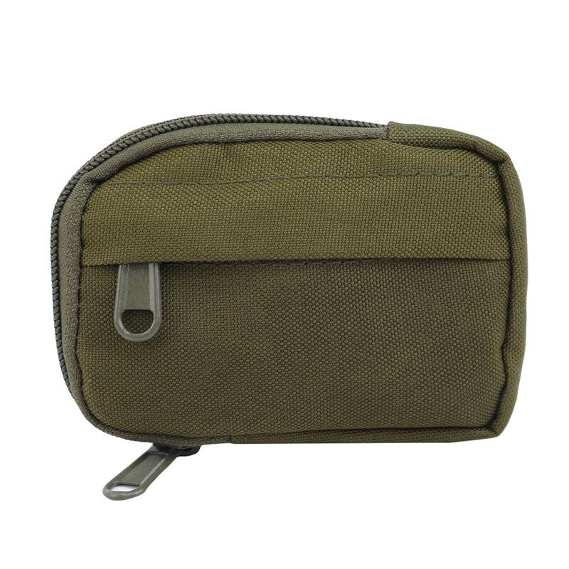 Taktyczna Mini torebka na portfel na karty mała torebka brelok do kluczy portfel mężczyzn wodoodporna przenośna kieszonka EDC polująca na zewnątrz torba na talię nylonowa