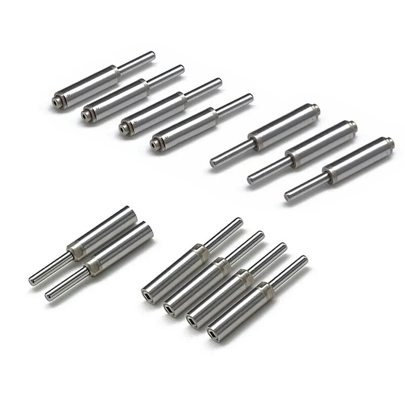10Pcs Universal NSK KAVO WH Dental Turbine Handpiece Spindle Push Button Wrench Axis 9.8/10.8/11.8/12.5/13.3/13.7/14.2mm Shaft