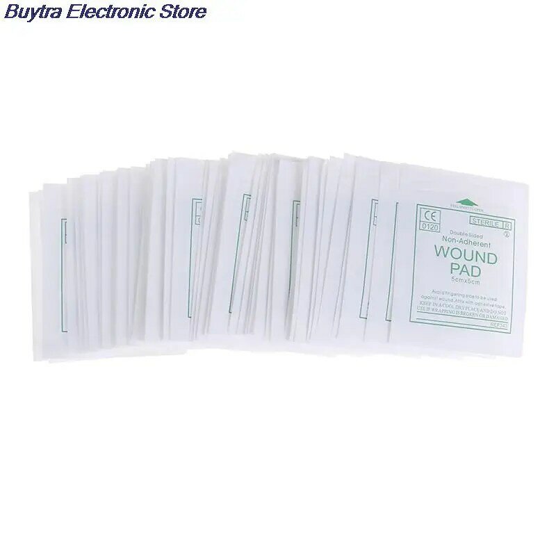 10/50pcs Sterile Medical Gauze Pad Wound Care Supplies Gauze Pad Cotton First Aid Waterproof Wound Dressing