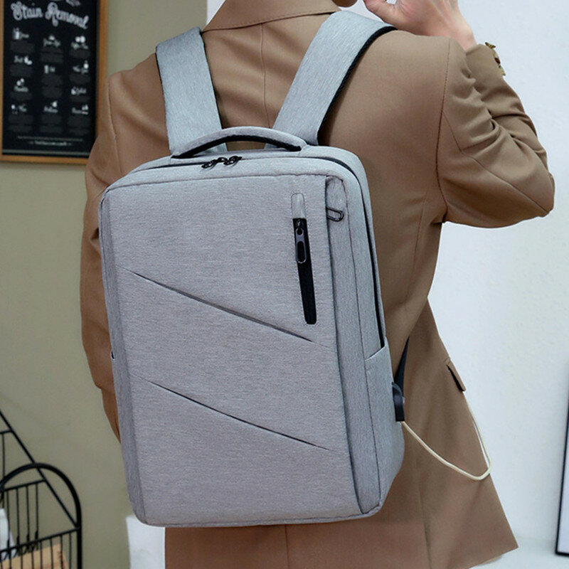 Tas punggung Laptop 2024 inci perjalanan bisnis modis luar ruangan tas punggung siswa antiair anti-maling 15.6
