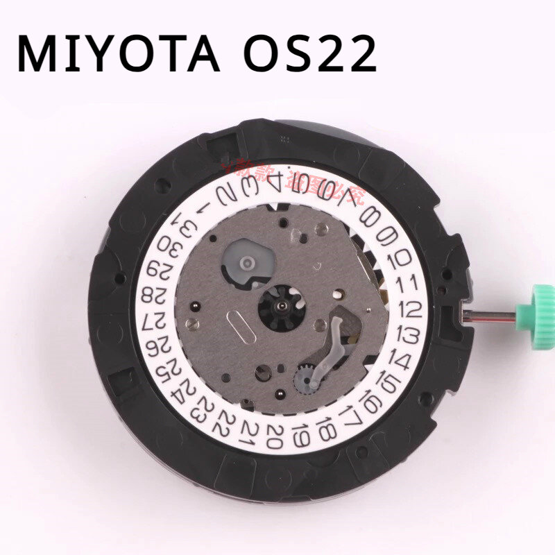 일본 미요타 OS22 무브먼트, 쿼츠 무브먼트, 시계 액세서리, 신제품 및 오리지널